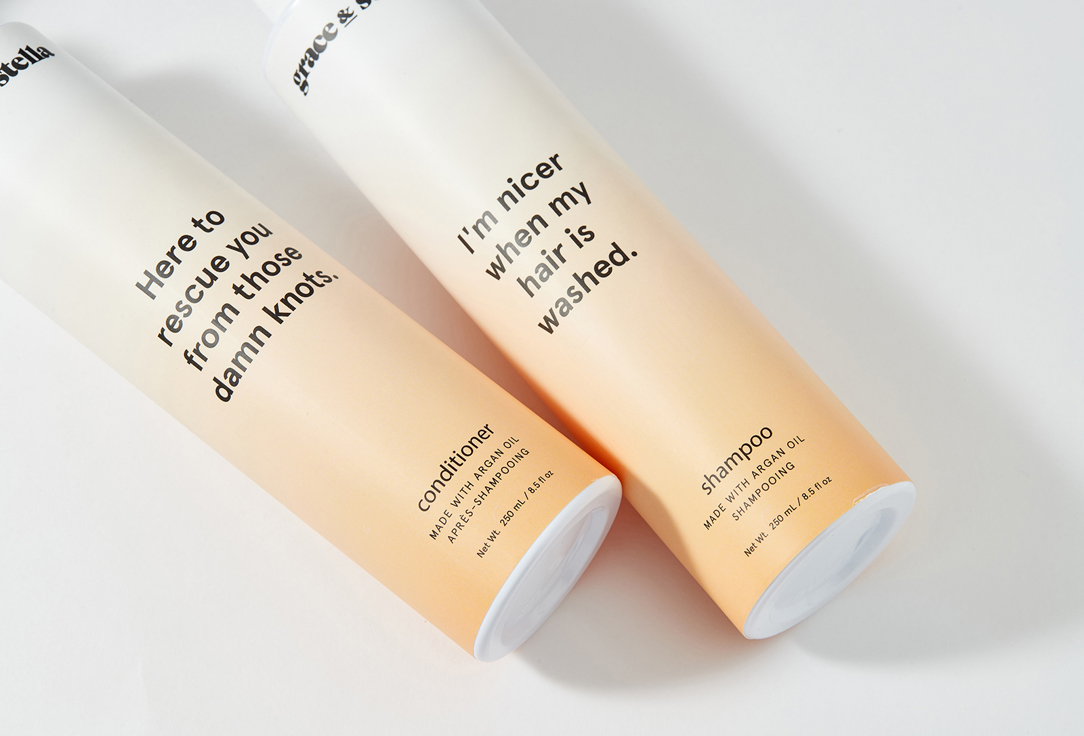 Косметический набор для волос Grace&Stella Shampoo + Conditioner 