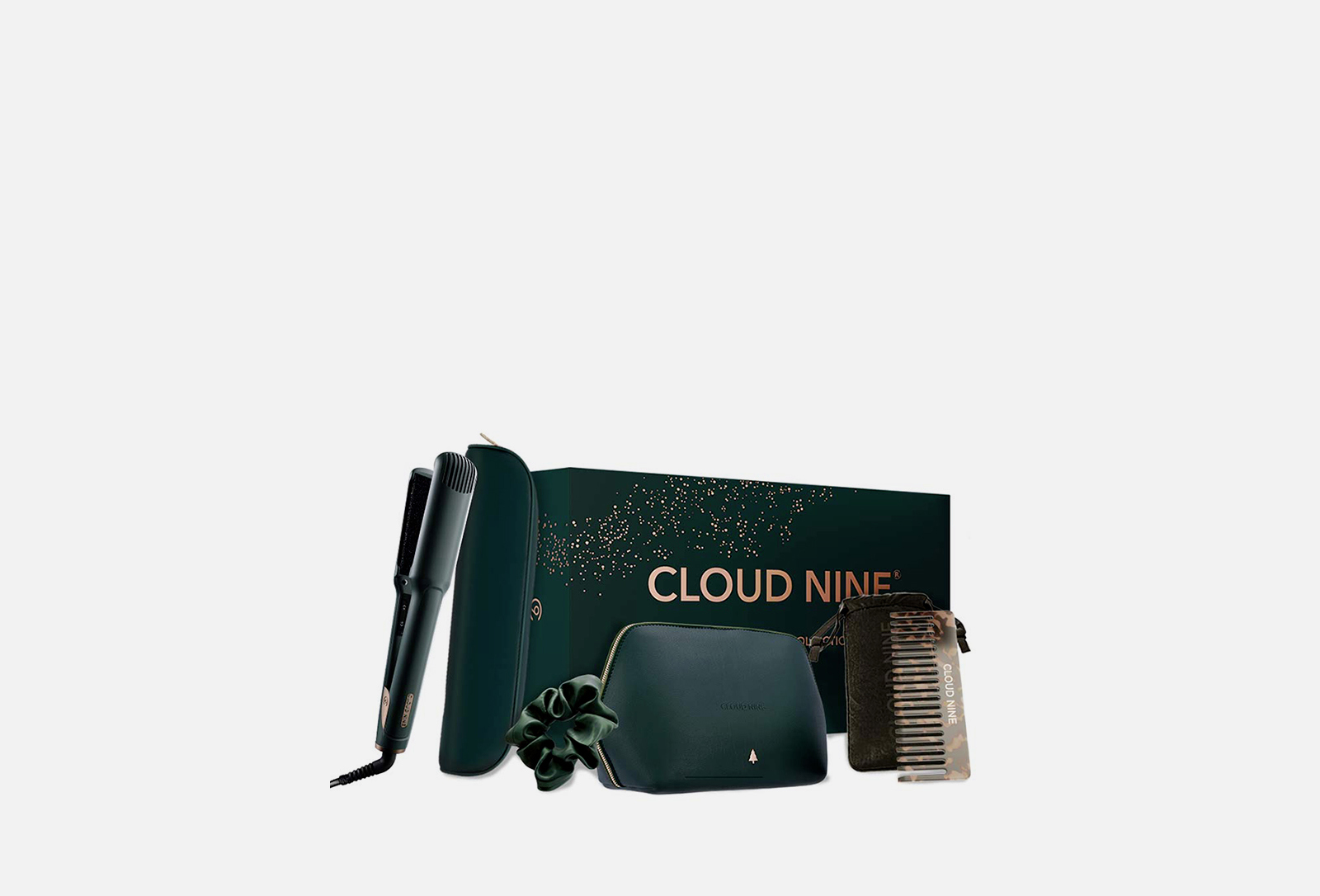 Cloud Nine Выпрямитель The Wide Iron Evergreen Collection Gift Set 1 шт ...