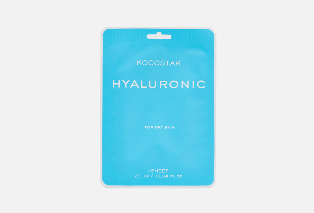 

Увлажняющая тканевая маска для лица KOCOSTAR, HYALURONIC 1 шт