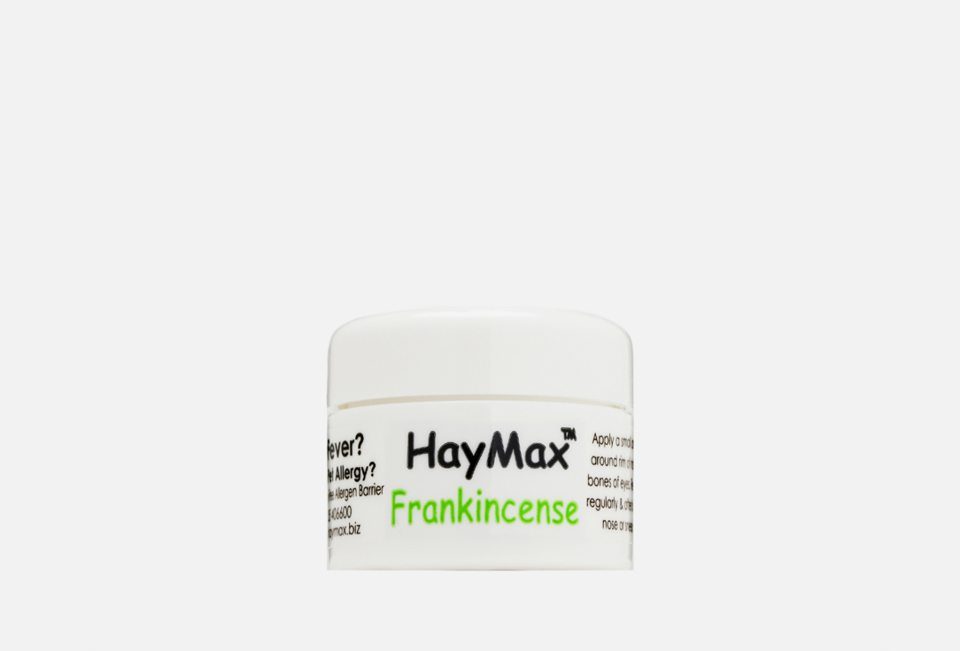 Органический бальзам от аллергии HAY MAX Frankincense  