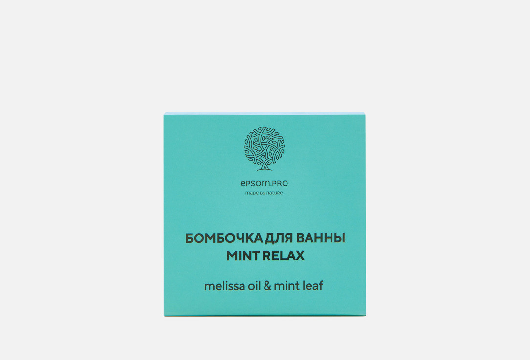 Изображение товара Бомбочка для ванны Epsom.pro MINT RELAX