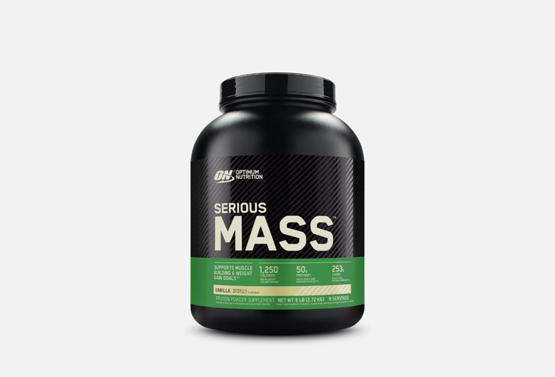 Изображение товара Гейнер Optimum Nutrition Serious Mass Ваниль для набора мышечной массы