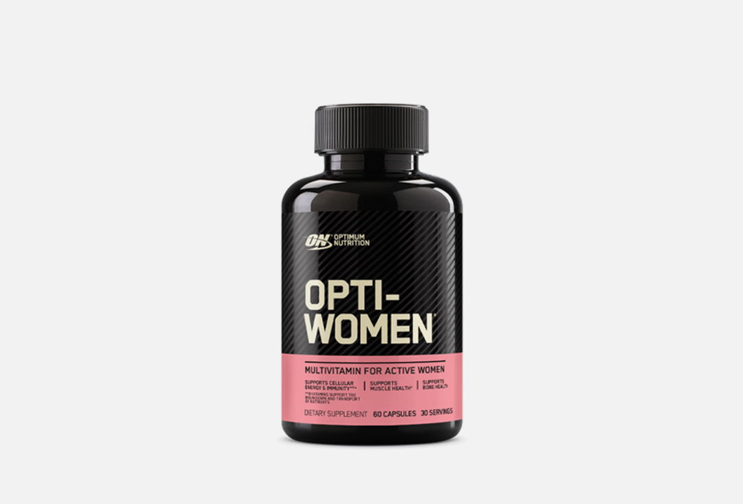 Витаминный комплекс OPTIMUM NUTRITION OPTI-WOMEN 60 шт витаминный комплекс optimum nutrition opti men 240 шт