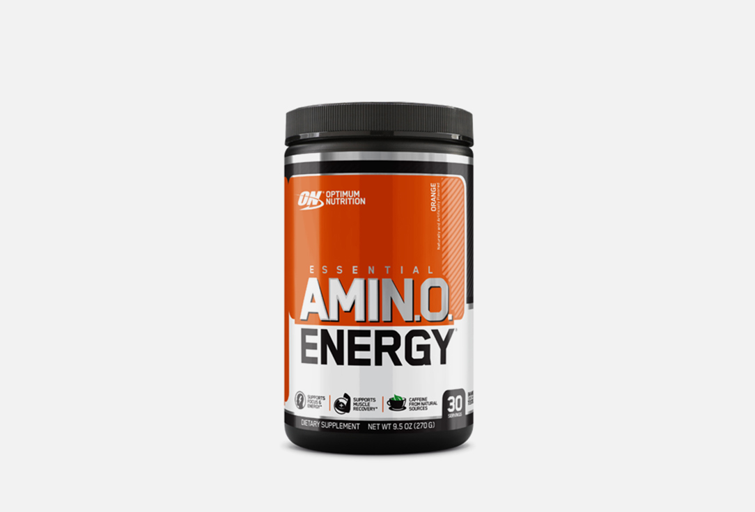 Комплекс аминокислот OPTIMUM NUTRITION Essential Amino Energy Orange Cooler 270 г optimum nutrition amino energy fruit fusion 30