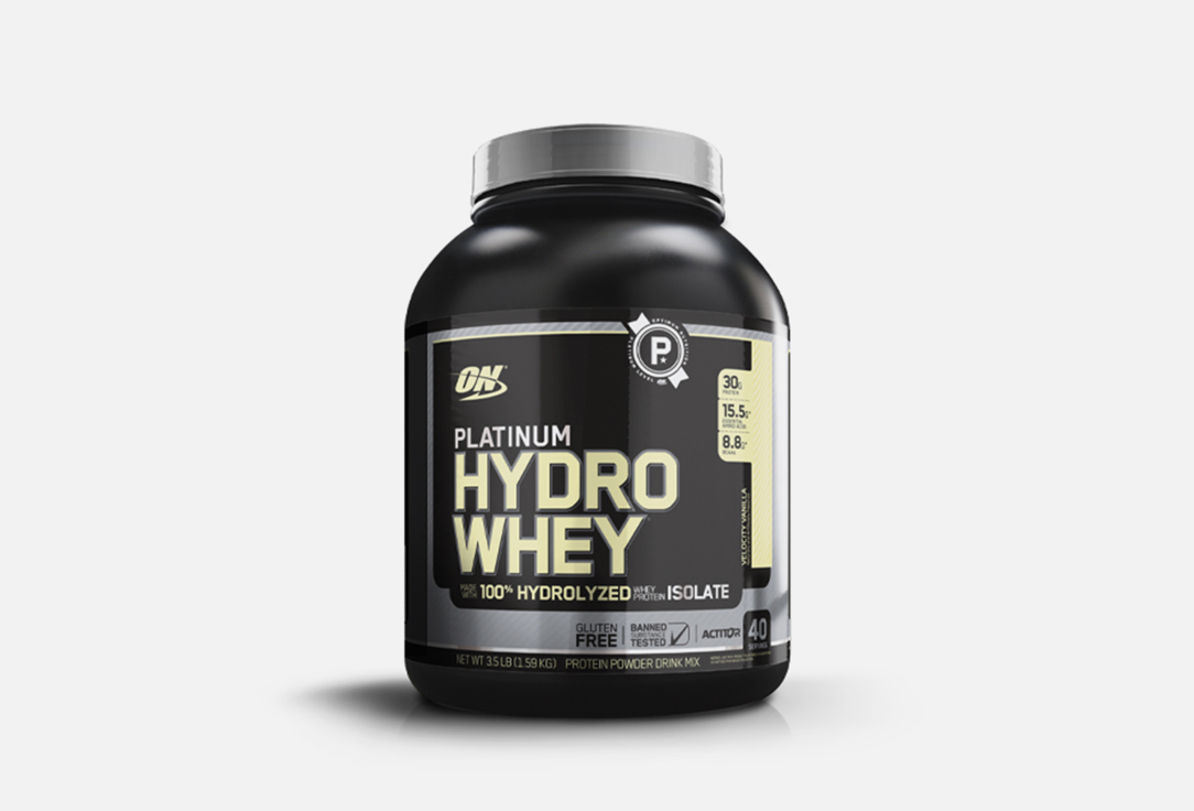 Протеин Optimum Nutrition Platinum HydroWhey Velocity Vanilla 