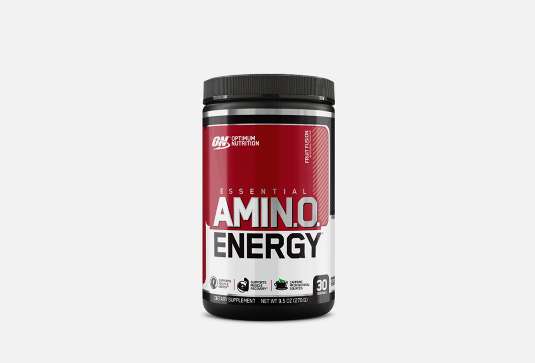 Комплекс аминокислот OPTIMUM NUTRITION Essential Amino Energy Fruit Fusion 270 г фруктовая смесь арахис клюква