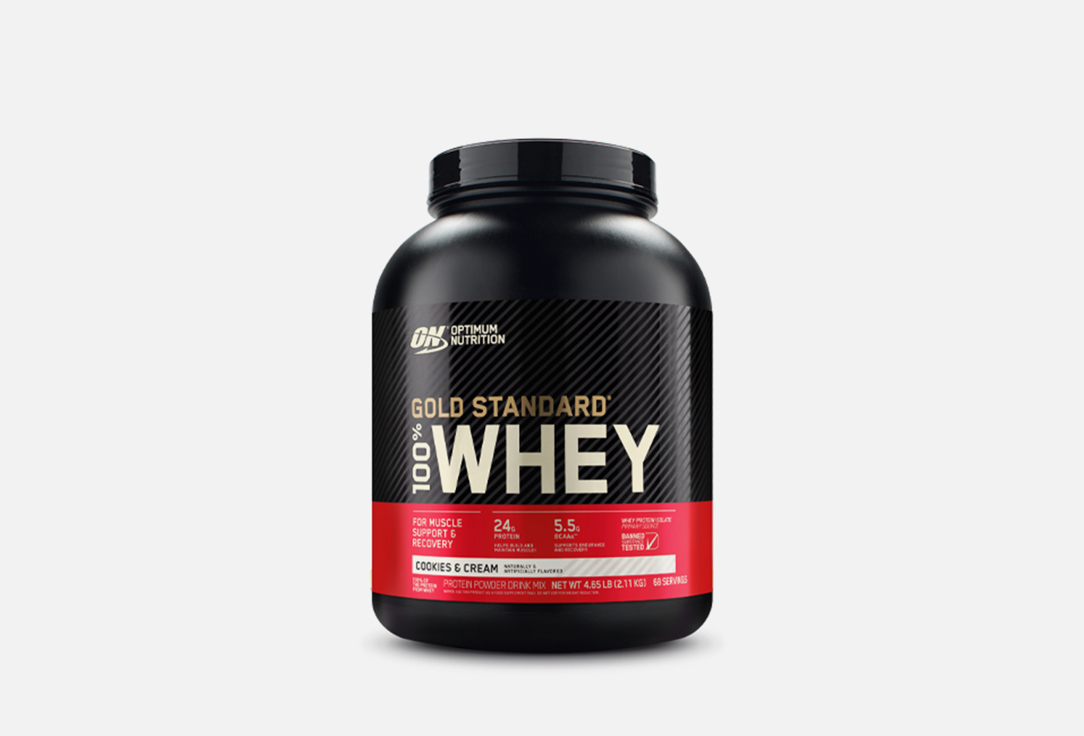 Изображение товара Протеин Optimum Nutrition Gold Standard 100% Whey Cookies and Cream