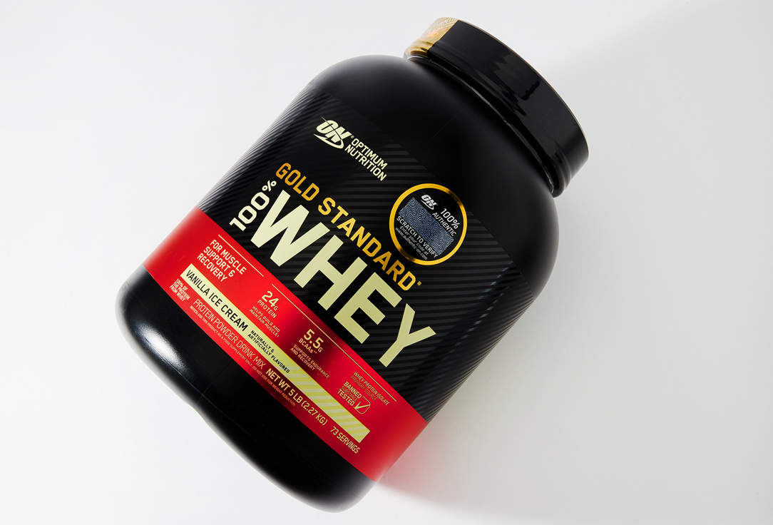 Протеин Optimum Nutrition Gold Standard 100% Whey Vanilla Ice Cream 