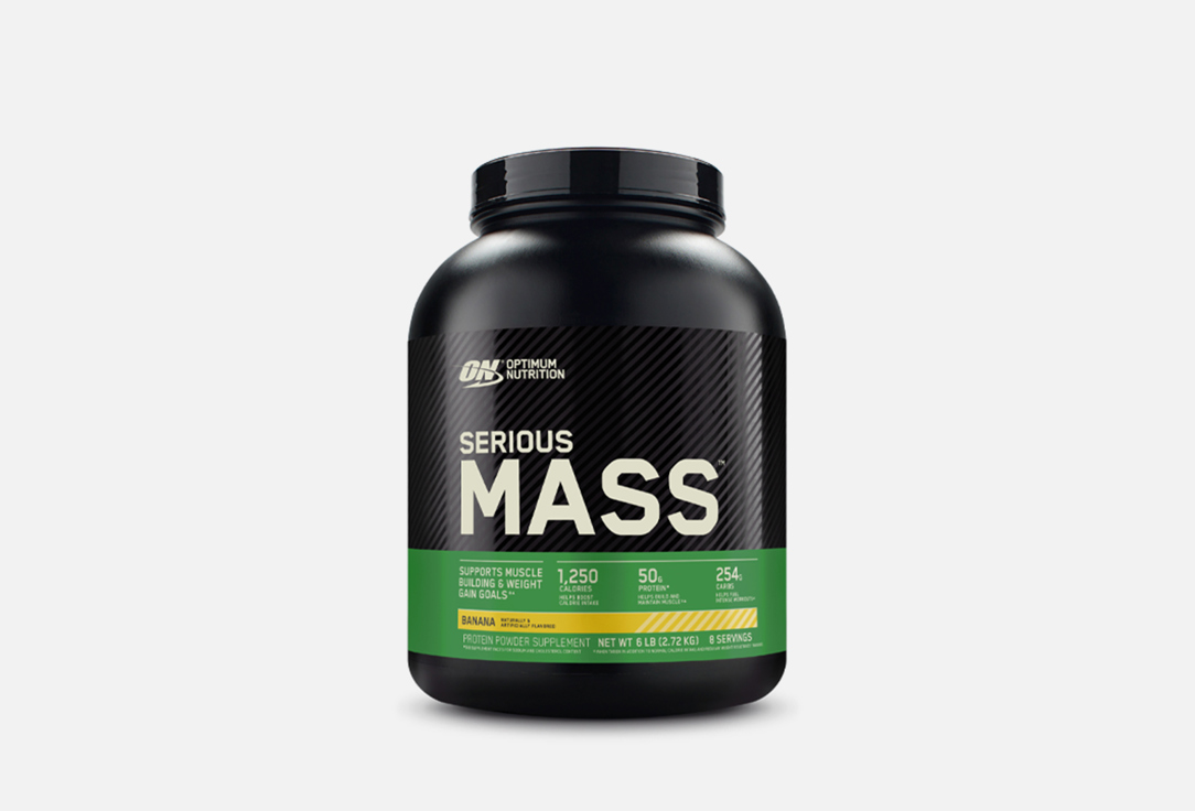 Гейнер OPTIMUM NUTRITION Serious mass Банан 2720 г