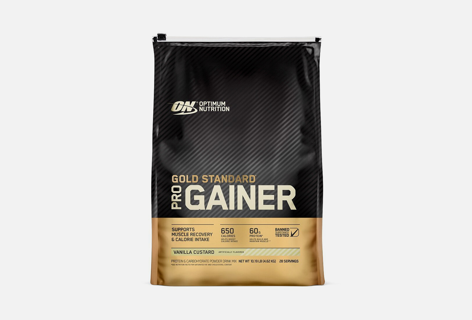 Optimum Nutrition Гейнер PRO Vanilla Custard 4620 г — купить, цена в Москве