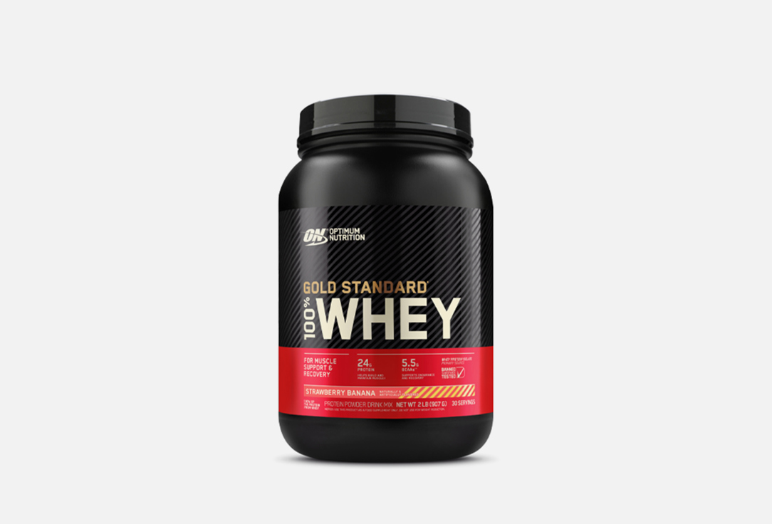 Gold Standard 100% Whey Strawberry Banana 907 г