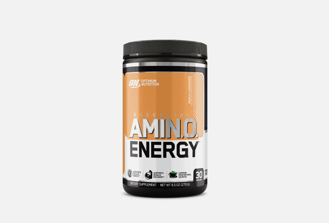 Комплекс аминокислот OPTIMUM NUTRITION Essential Amino Energy Peach Lemonade 270 г