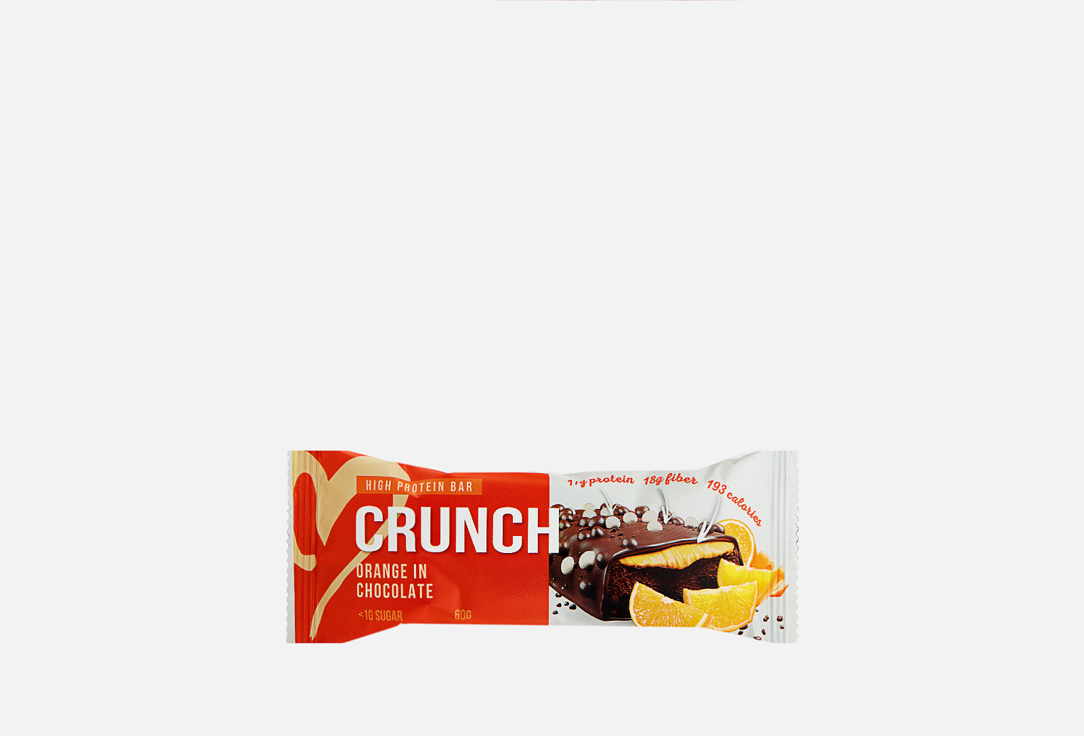 цена Четырёхслойный протеиновый батончик BOOTYBAR Crunch Bar Шоколад с апельсином 1 шт