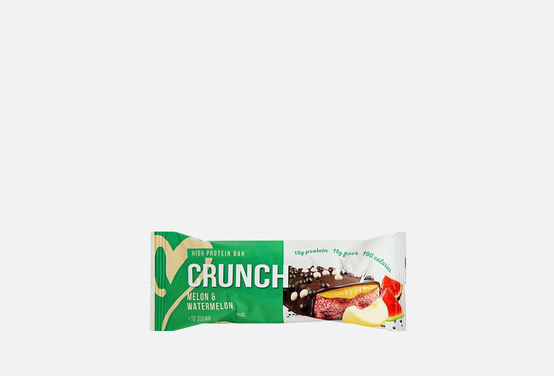 Четырёхслойный протеиновый батончик BootyBar Crunch Bar Арбуз & Дыня 