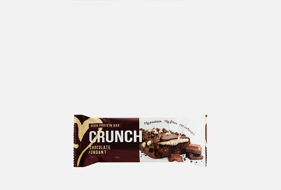 Четырёхслойный протеиновый батончик BOOTYBAR Crunch Bar Шоколадный фондан 1 шт шоколадный батончик степ mix 44 г