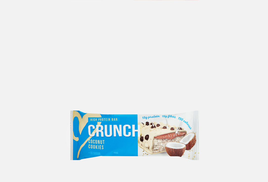 Четырёхслойный протеиновый батончик BOOTYBAR Crunch Bar Кокосовое печенье 1 шт цена и фото