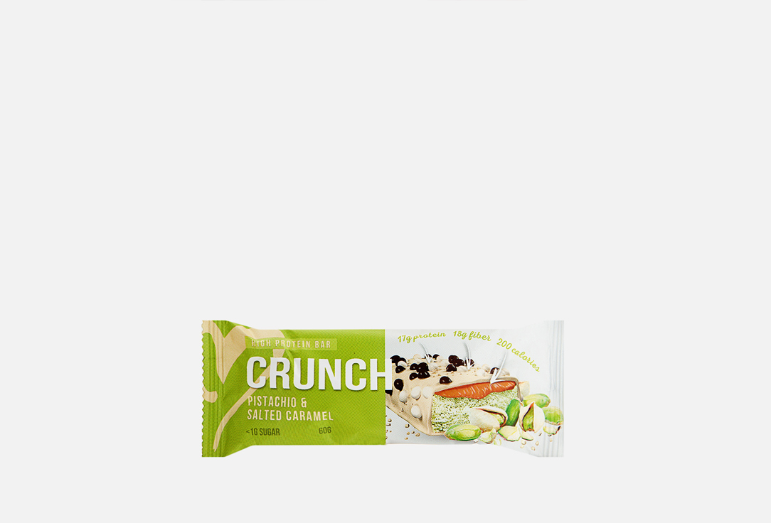 Crunch Bar Фисташка Солёная карамель 1 шт 170₽
