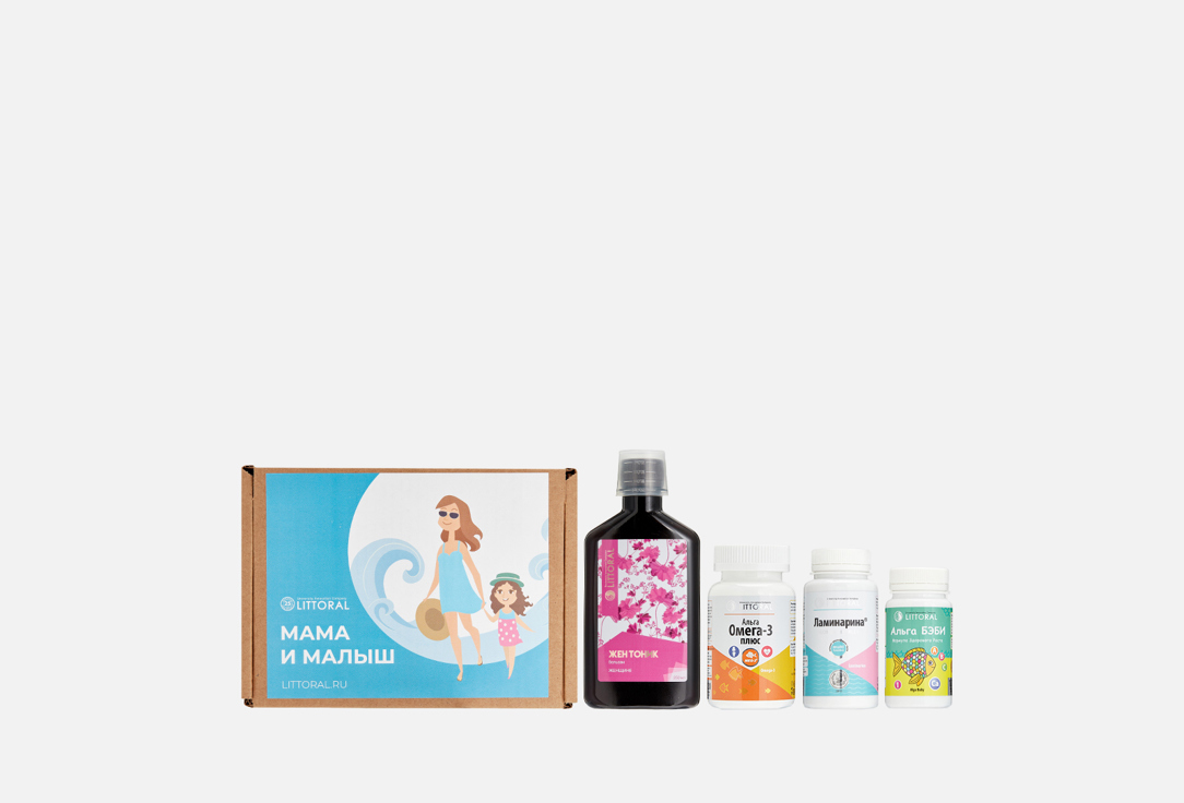 

Набор биологически активных добавок к пище LITTORAL, Мама и Малыш 1 шт