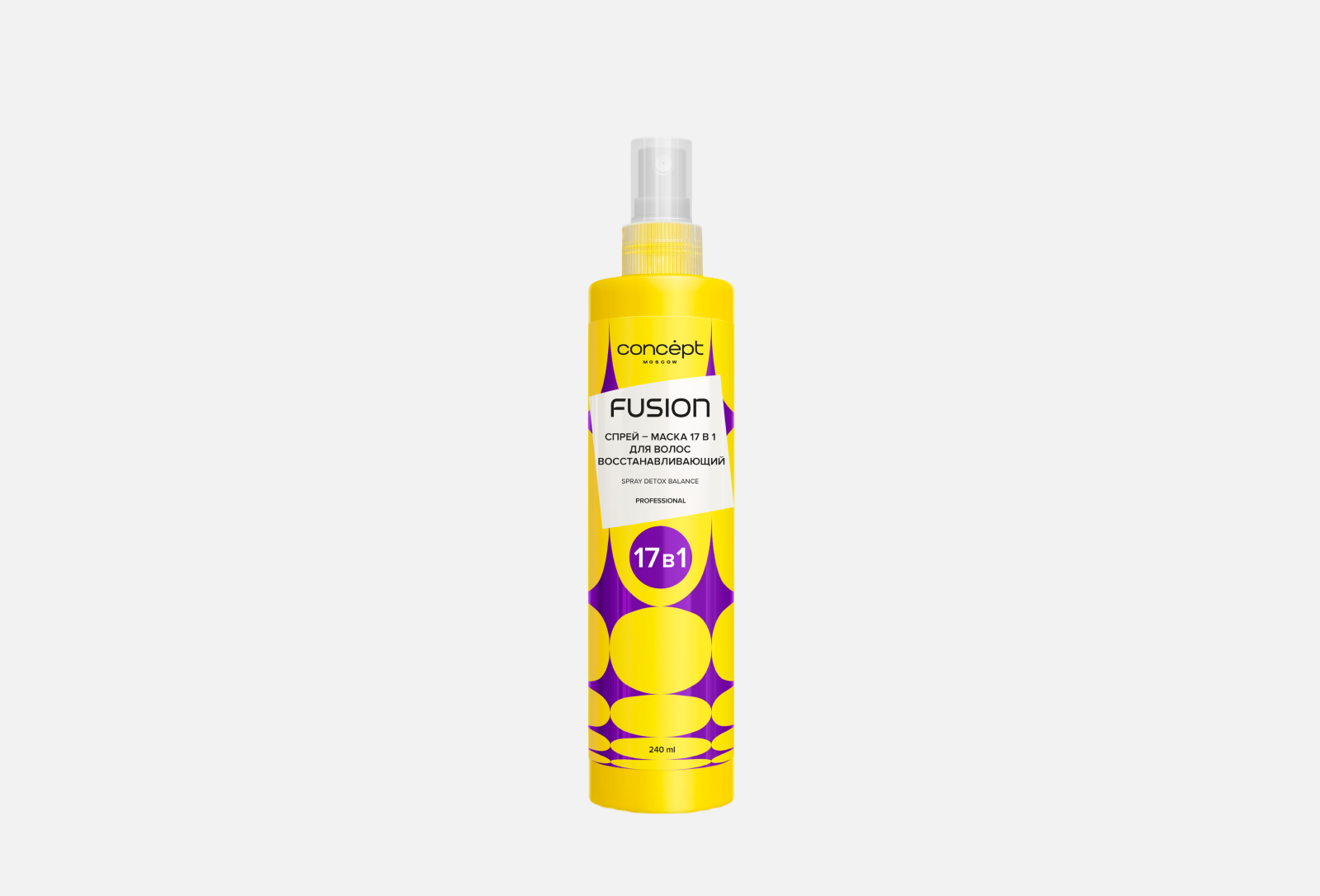 Concept Fusion Восстанавливающий спрей – маска 17 в 1 Fusion Detox ...