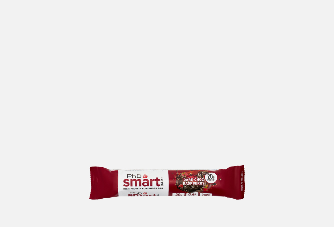 

Протеиновый батончик PHD, Smart Bar Темный Шоколад-Малина (20g protein) 1 шт