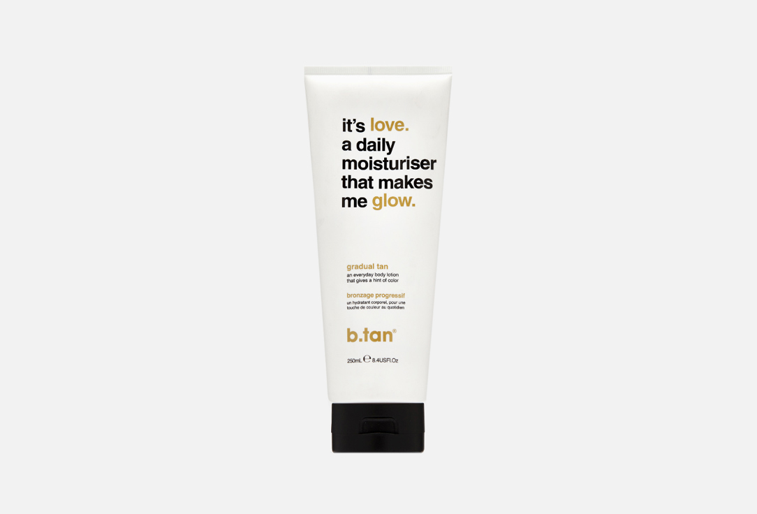 Лосьон-автозагар для ежедневного применения, постепенного действия B.tan   it's love a daily moisturizer that makes me  