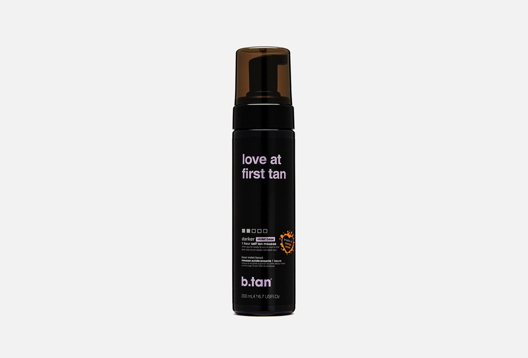 Мусс автозагар B.TAN Love at first tan self  200 мл