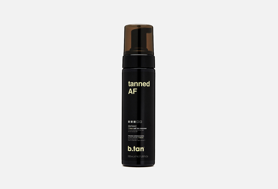 Мусс автозагар B.TAN Tanned AF self  200 мл