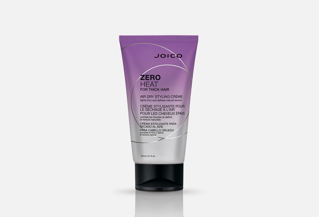 Крем стайлинговый для укладки без фена для толстых/жестких волос JOICO ZeroHeat for thick hair air dry styling crème 