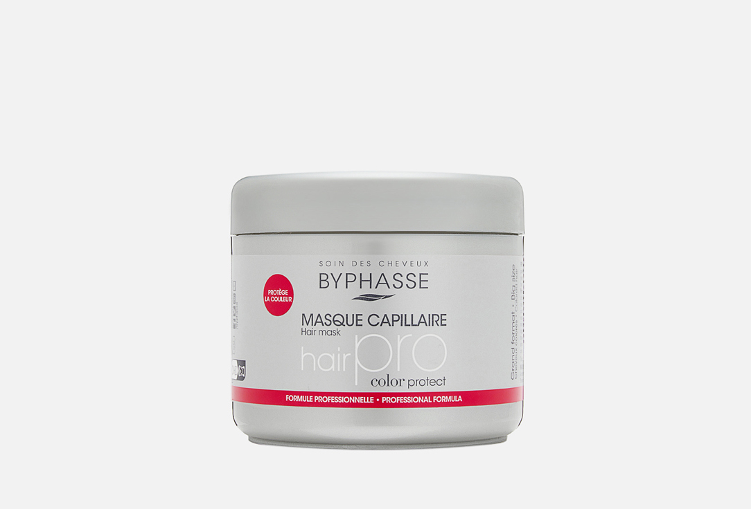 МАСКА ДЛЯ ОКРАШЕННЫХ ВОЛОС BYPHASSE PRO COLOR PROTECT 500 мл