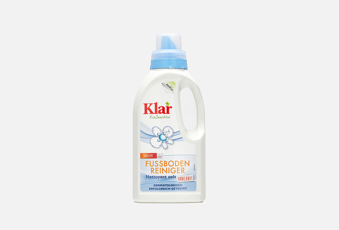 Средство для мытья полов гипоаллергенное ЭКО KLAR Floor Cleaner 500 мл средства для стирки klar жидкое средство для цветного белья гипоаллергенное эко