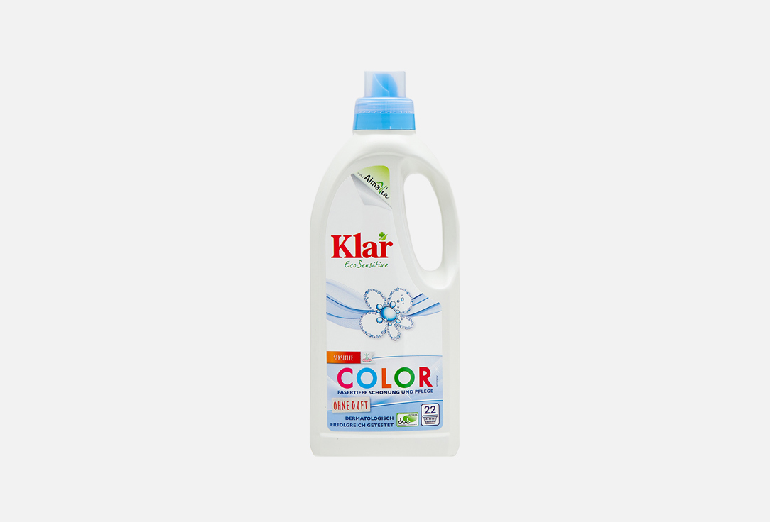 Жидкое средство для цветного белья гипоаллергенное ЭКО Klar Color Liquid Detergent  
