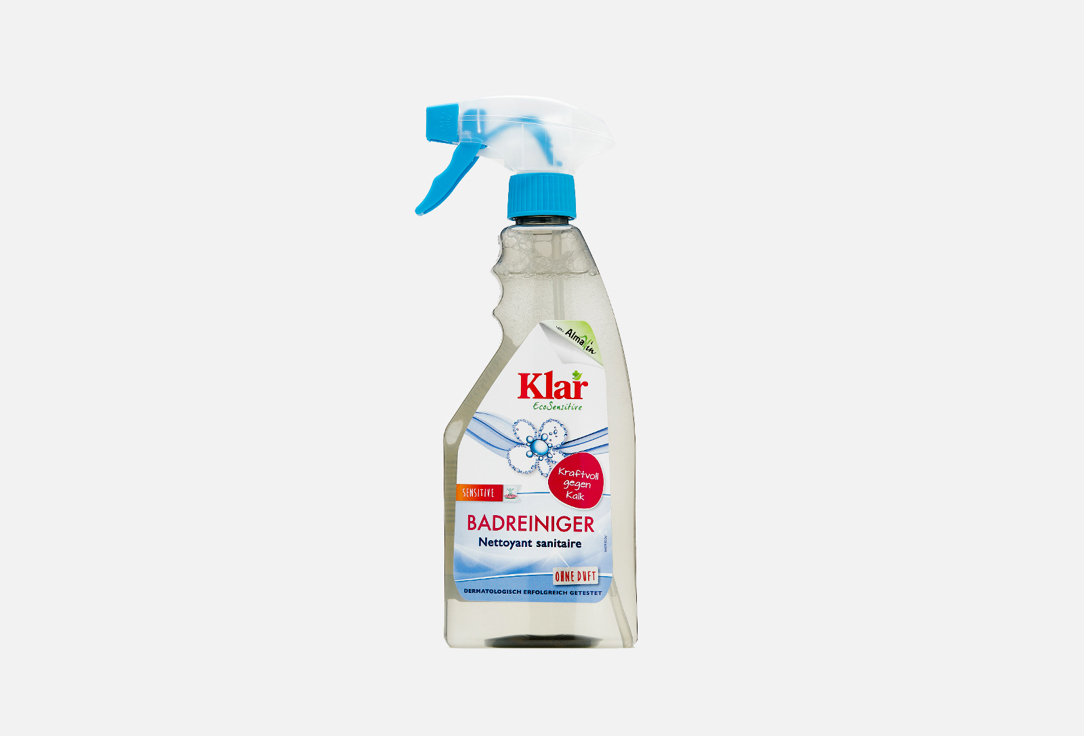 Чистящее средство для ванных комнат  Klar bathroom cleaner гипоаллергенное  
