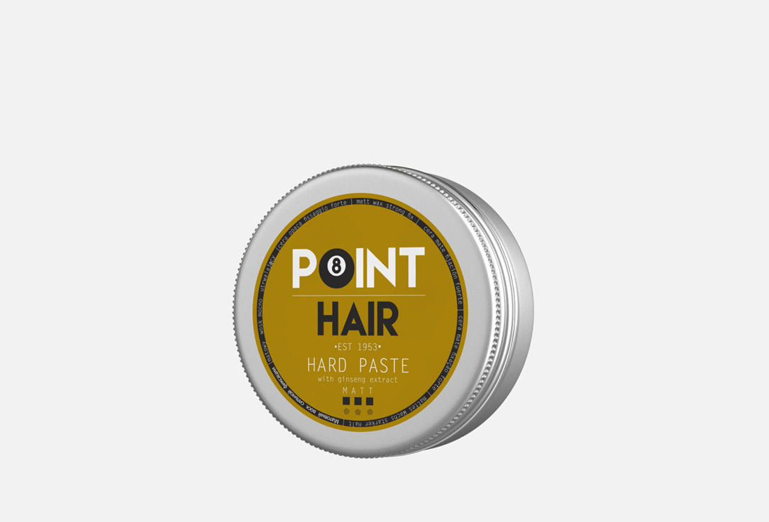 Матовая паста сильной фиксации FARMAGAN POINT HAIR HARD PASTE 100 мл моделирующая матовая паста для волос средней фиксации point hair modelling paste 100мл