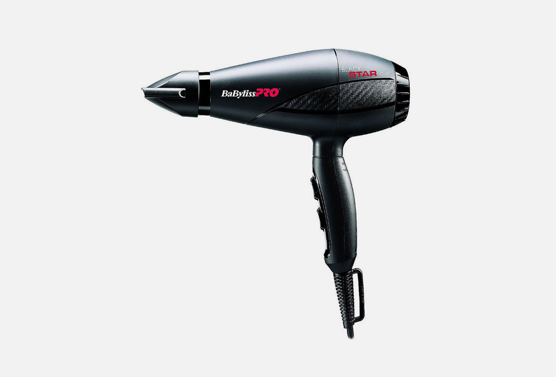 Фен BABYLISS PRO BLACK STAR, 6250 1 шт