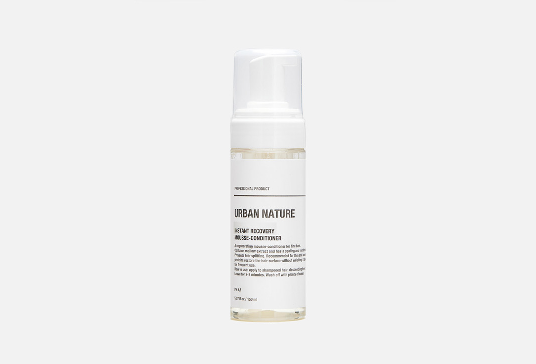  URBAN NATURE INSTANT RECOVERY MOUSSE-CONDITIONER 