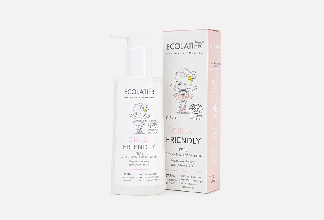 Изображение товара Гель для интимной гигиены ECOLATIER BABY Girls' Friendly 3+