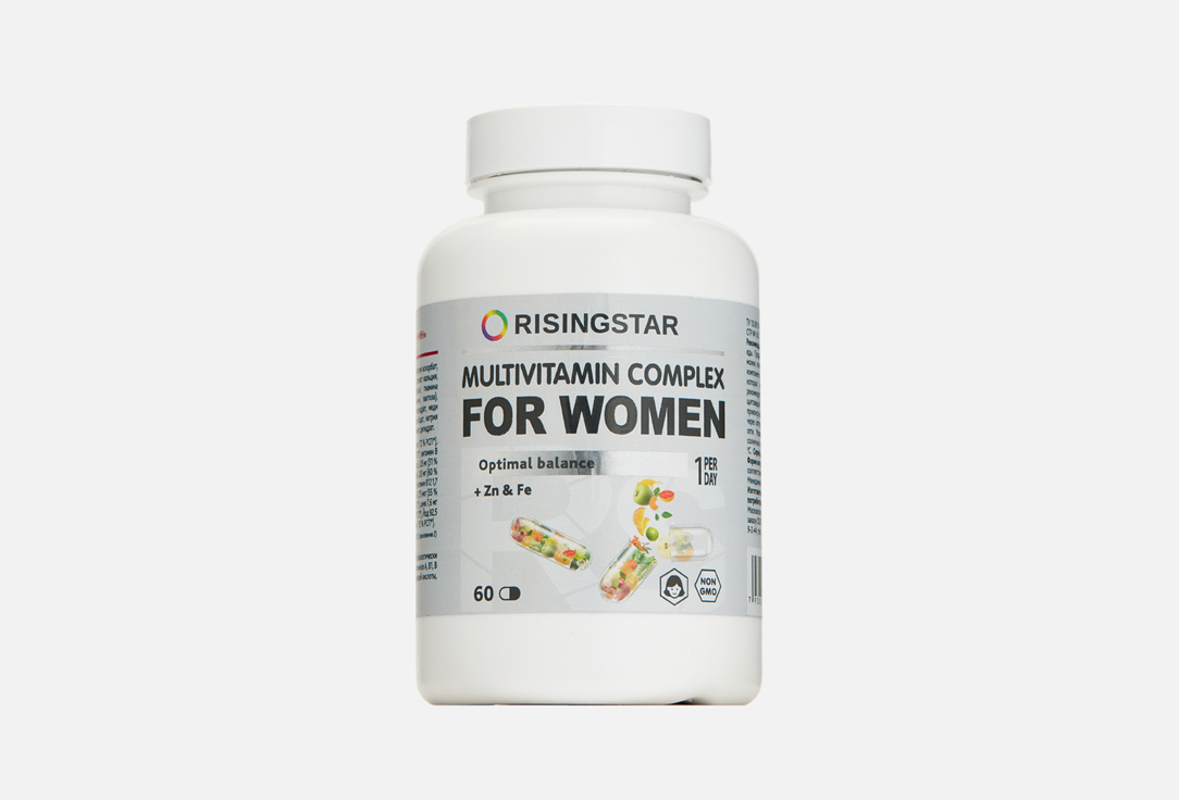 Поливитаминный минеральный комплекс RISINGSTAR В-МИН для женщин 1000 мг  