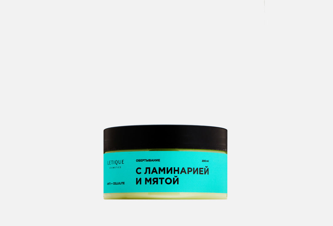 

Холодное обертывание LETIQUE COSMETICS, WRAP GEL KELP MINT 200 мл
