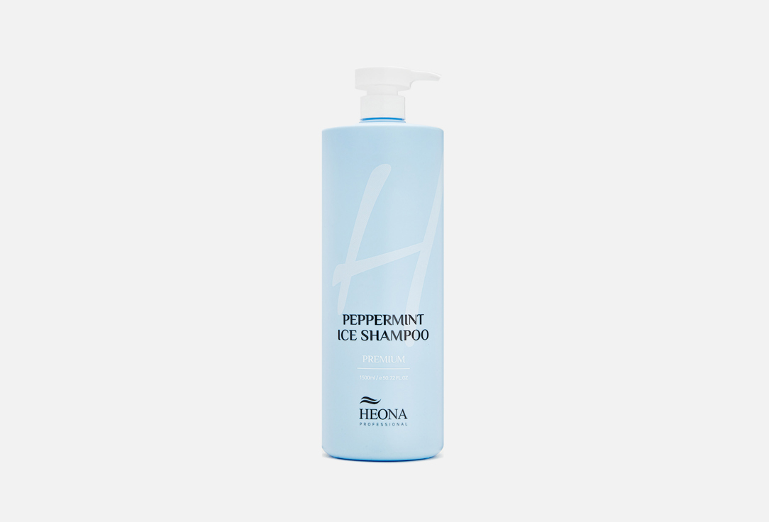 Освежающий шампунь с мятой HEONA Professional Peppermint Ice Shampoo 