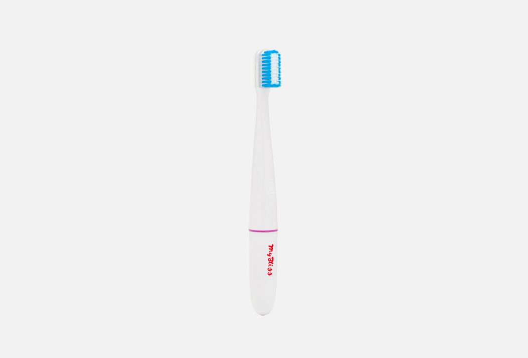 Зубная щетка звуковая с Led светом отбеливающая с обычной щетиной MyBliss Toothbrush sonic with Led light whitening with regular bristles 