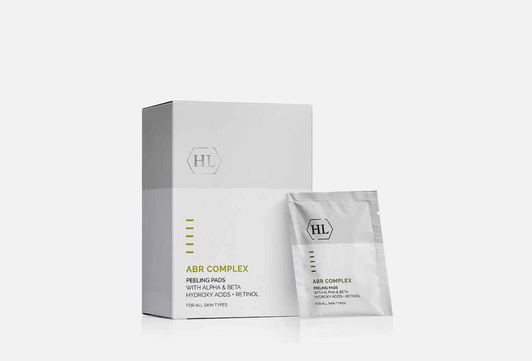 Изображение товара Мягкие салфетки, смоченные лосьоном, на основе фруктовых экстрактов Holy Land ABR COMPLEX PEELING PADS