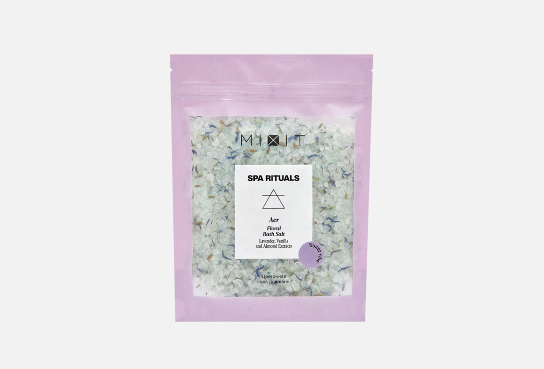 цена Цветочная соль для ванн MIXIT Spa Rituals Aer Floral Bath Salt 350 г