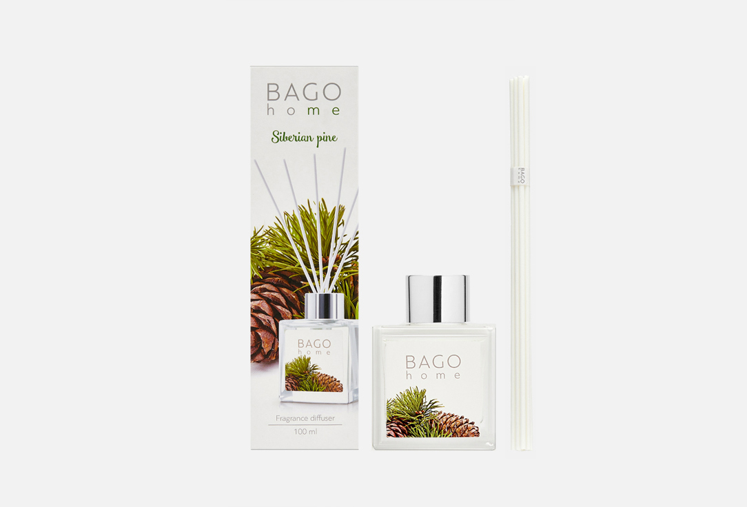 Ароматический диффузор BAGO HOME Siberian pine 100 мл
