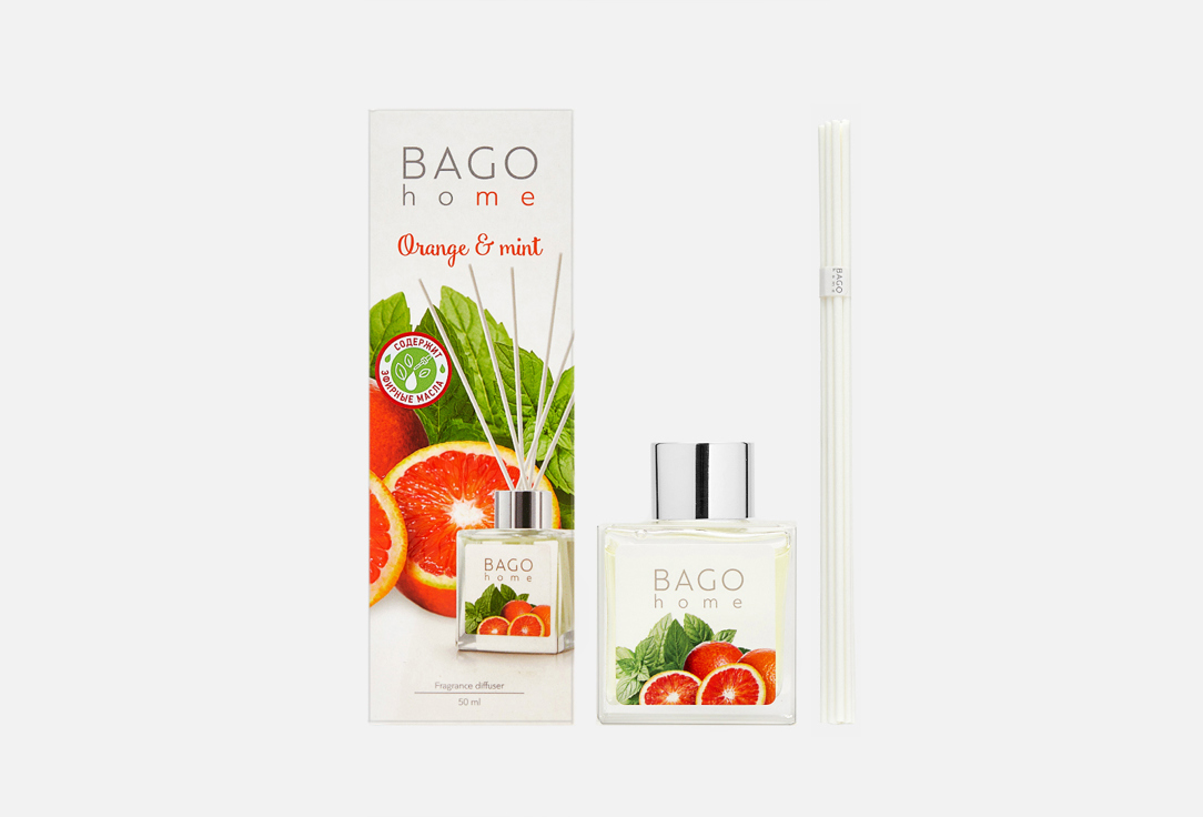 Ароматический диффузор BAGO home Orange & mint  