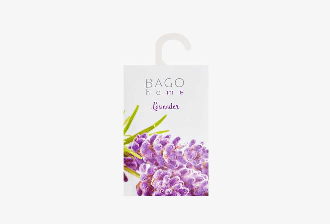 Ароматическое саше BAGO HOME Lavender 1 шт ароматическое саше bago home mango 1 шт