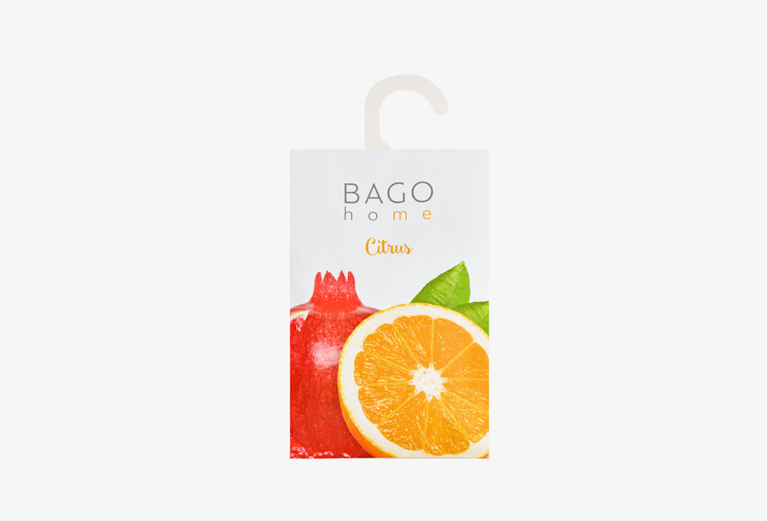 Ароматическое саше BAGO HOME Citrus 1 шт ароматическое саше bago home morning dew 1 мл
