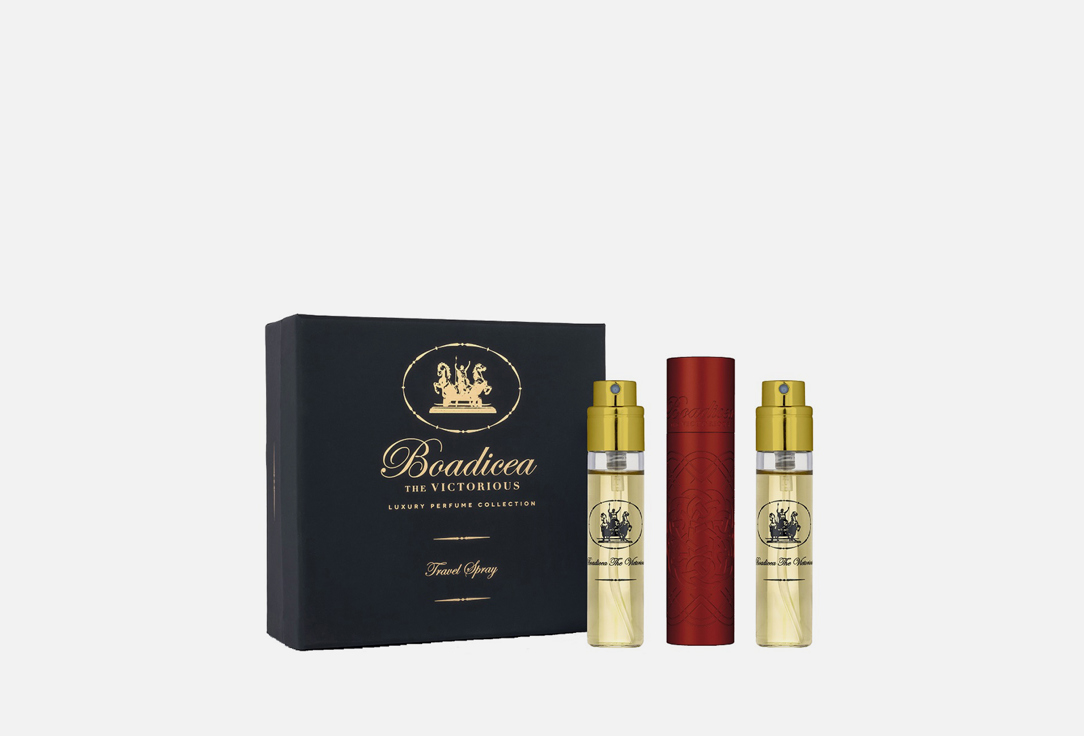 набор BOADICEA THE VICTORIOUS Milady - Travel Spray Set Red 3 мл