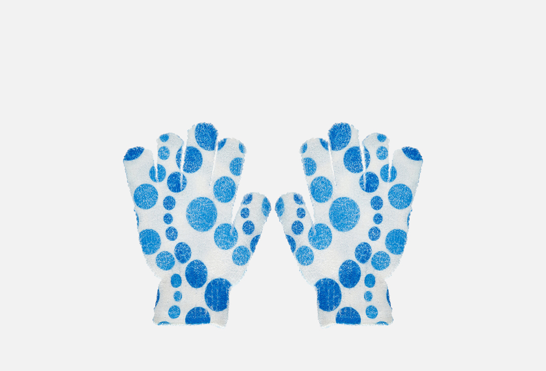 Изображение товара Перчатка массажная 2 шт VIVAL Vival body gloves blue