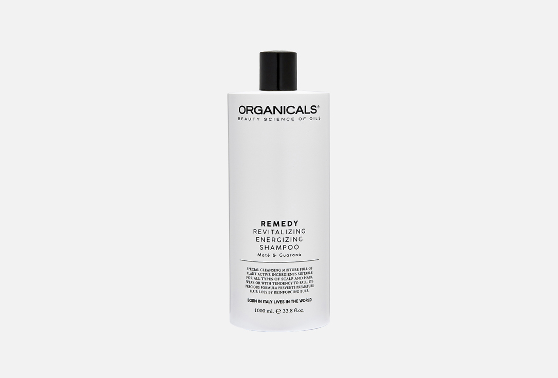 Шампунь против выпадения волос ORGANICALS REVITALIZING 1000 мл увлажняющий шампунь для натуральных и наращенных волос professional shampoo шампунь 1000мл