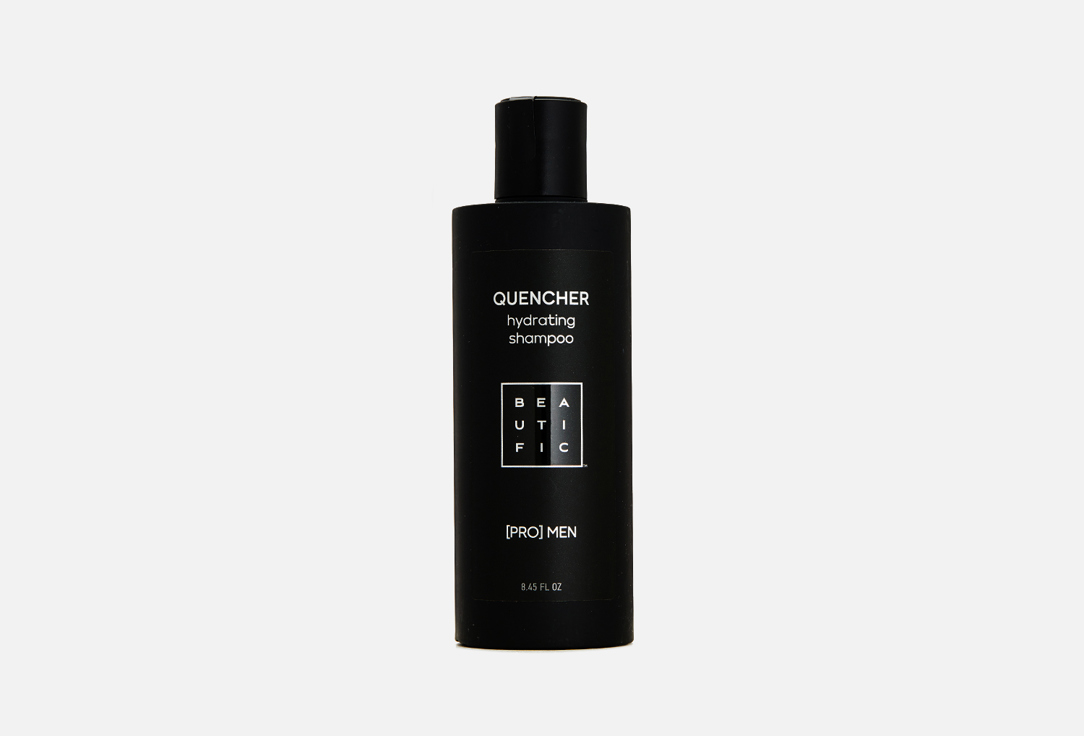 Шампунь для волос увлажняющий для мужчин BEAUTIFIC QUENCHER Hydrating Shampoo for men 250 мл шампунь для волос ph баланс увлажняющий 250мл